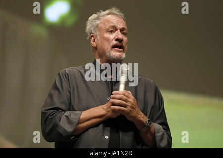 John de Lancie presso il FedCon 26 in Maritin l'Hotel. Bonn, 03.06.2017 | Utilizzo di tutto il mondo Foto Stock