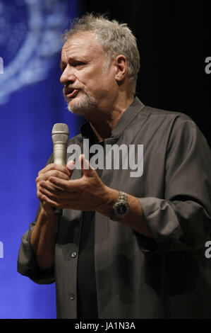 Bonn, Germania. 03 Giugno, 2017. John de Lancie presso il FedCon 26 in Maritin l'Hotel. Bonn, 03.06.2017 | Utilizzo di credito in tutto il mondo: dpa/Alamy Live News Foto Stock