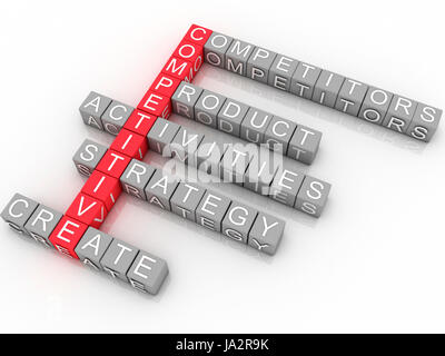 Strategia, Modello, design, progetto, concetto, pianificazione progetto grafico, industria, Foto Stock