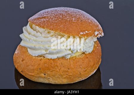 Fastelavnsbolle Foto Stock