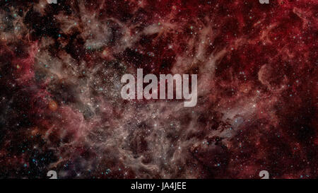 Universo pieno di stelle, nebulosa e Galaxy. Gli elementi di questa immagine fornita dalla NASA. Foto Stock
