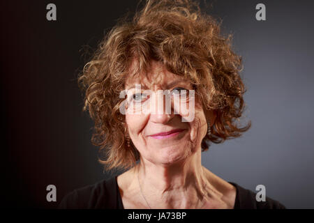 Edimburgo, Scozia 21 agosto. Giorno 10 Edinburgh International Book Festival. Nella foto: Susie Orbach, British psicoterapeuta e psicanalista, scrittore e critico sociale. Pak@ Mera/Alamy Live News. Foto Stock