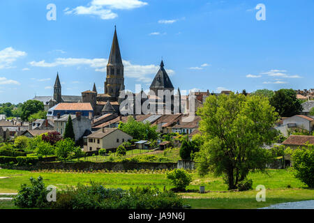 Francia, Haute Vienne, le Dorat Foto Stock