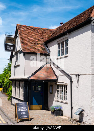 La grande casa, Hotel, Sonning, Nr Reading, Berkshire, Inghilterra, Regno Unito, GB. Foto Stock