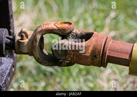 Rusty parte macchina Foto Stock