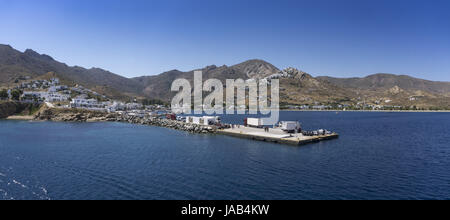 Seacat Santorini Ferry di Sifnos Foto Stock