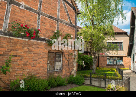 Lo specialista bookshop di Shakespeare Birthplace Trust a Stratford-upon-Avon Foto Stock