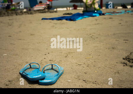 In esecuzione per l'acqua Foto Stock