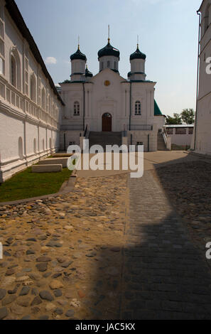 Cattedrale della Natività della Beata Vergine Maria, Ipatiev monastero della Santa Trinità, a Kostroma. Foto Stock