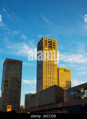 CBD edificio Guomao,Beijing, Cina Foto Stock