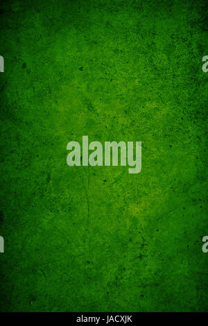 Verde ruvide testurizzate calcestruzzo grunge sfondo fotografico Foto Stock