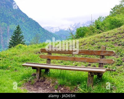 Pausa sulla montagna Foto Stock