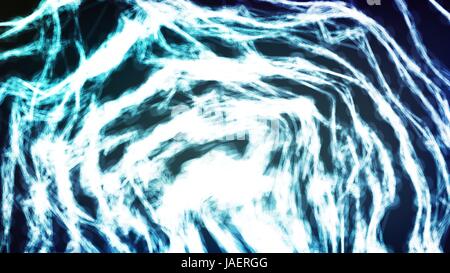 Generati digitalmente immagine. Grande complesso di dati Vettore. Punti di collegamento e le linee. La scienza dello sfondo. Illustrazione Vettoriale