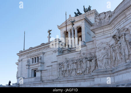 Altare della Patria, Roma Italia Foto Stock