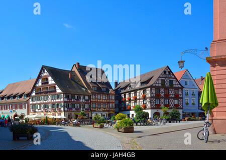 Schwarzwald, Gengenbach, Fachwerkhäuser, Altstadt, Foto Stock
