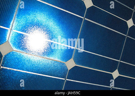 La germania,SCHLESWIG-HOLSTEIN,Pellworm, solare, solare attachment,l'energia rinnovabile, Foto Stock