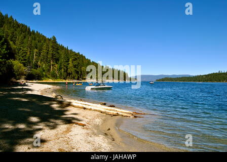 Lake Tahoe, Nord della California, Stati Uniti d'America Foto Stock