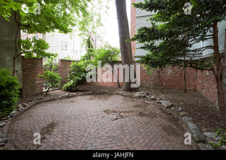 Corte bladens off elfreths alley nella vecchia città di Philadelphia STATI UNITI D'AMERICA Foto Stock