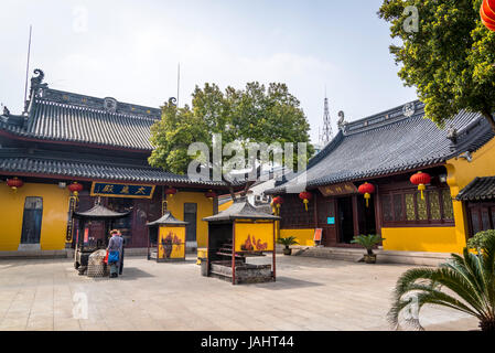 Tempio di mistero, un complesso taoista fondata nel Song Dynasty, Suzhou, provincia dello Jiangsu, Cina Foto Stock