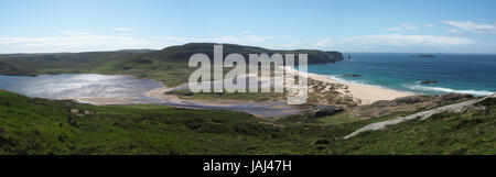 Sandwood Bay nei pressi di Cape Wrath, Scozia Foto Stock