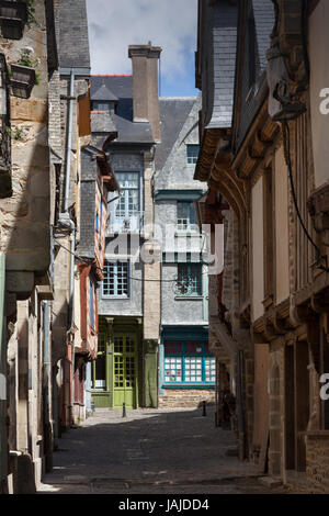 La città medievale di Vitré in Bretagna, Francia Foto Stock