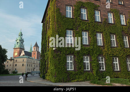 Polonia,Cracovia,piccole espansioni,Hawal,royal castle,bloccare,Hawalhügel,Città Vecchia,vita quotidiana, Foto Stock