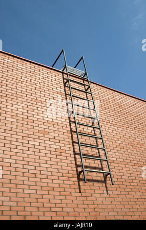 La concezione, conduttore,pietra rossa muraglia difensiva, Foto Stock