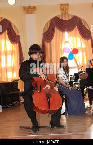 Europa, Russland, Republik Tatarstan, Kasan, Musik-Konservatorium Foto Stock