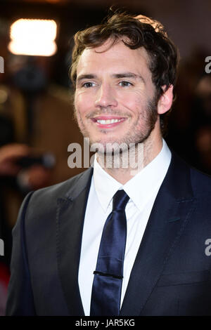 Sam Claflin frequentando la premiere mondiale di mio cugino Rachel tenutosi a Picturehouse Cinema centrale a Piccadilly, Londra. Stampa foto di associazione. Picture Data: Mercoledì 7 aprile 2017. Foto di credito dovrebbe leggere: Ian West/PA FILO Foto Stock