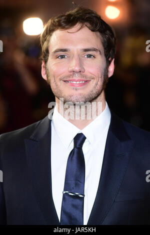 Sam Claflin frequentando la premiere mondiale di mio cugino Rachel tenutosi a Picturehouse Cinema centrale a Piccadilly, Londra. Stampa foto di associazione. Picture Data: Mercoledì 7 aprile 2017. Foto di credito dovrebbe leggere: Ian West/PA FILO Foto Stock