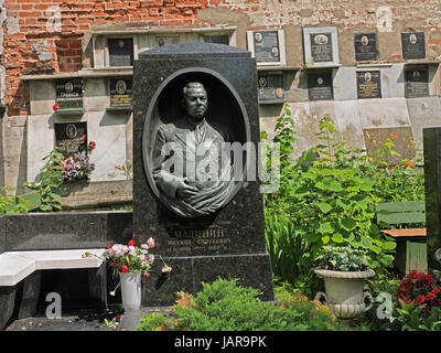 Cimitero di Novodevichy al Convento e monastero di Novodevichy, Mosca, Russia, Nowodewitschi-Friedhof, Moskau, Russland Foto Stock