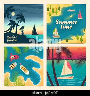 Viaggio poster retrò Illustrazione Vettoriale