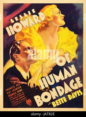 Di SCHIAVITÙ 1934 RKO Radio Pictures film con Bette Davis e Leslie Howard Foto Stock