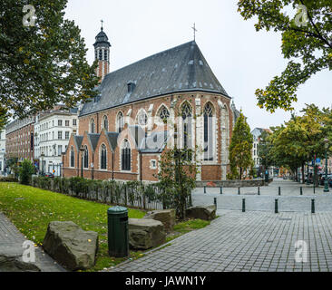 Eglise Sainte Marie-Madeleine a Bruxelles, in Belgio Foto Stock