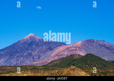 Landschaft auf der Kanarischen Insel Teneriffa. Foto Stock