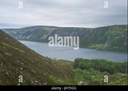 Loch Muick Cairngorms National Park in Scozia Foto Stock