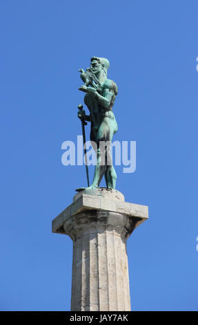 Monumento Pobednik, Belgrado - Serbia Foto Stock