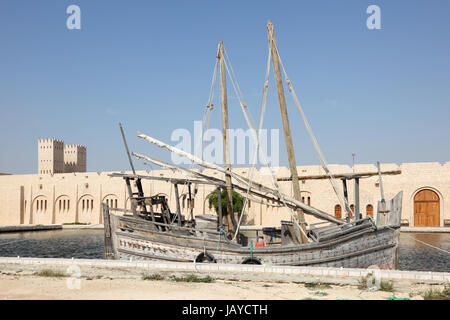 Sheikh Faisal Museum in Qatar nel Medio Oriente Foto Stock