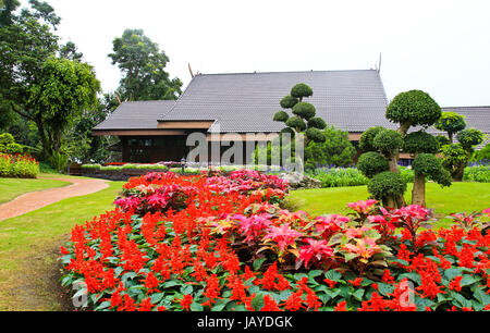 In Doi Tung palace, Chiang Rai thailandia Foto Stock