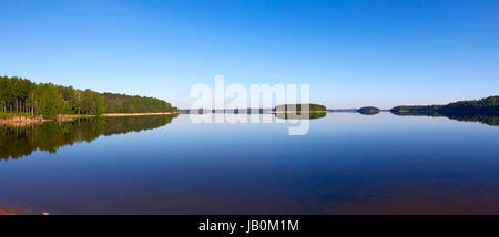 Paesaggio calmo, Lappeenranta FINLANDIA Foto Stock