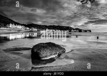 BOULDER, SANDSEND Foto Stock