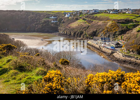 Solva, Pembrokeshire, Galles Foto Stock