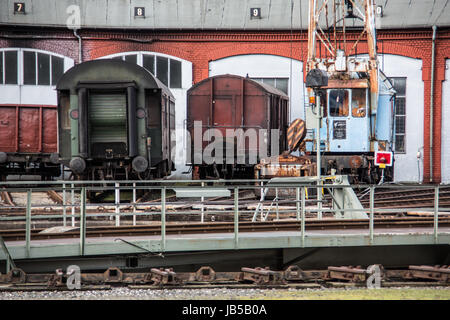 Archivi ferroviarie Foto Stock