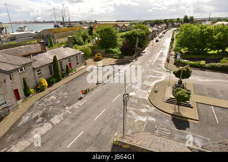 Foynes idrovolante porto in Irlanda Foto Stock