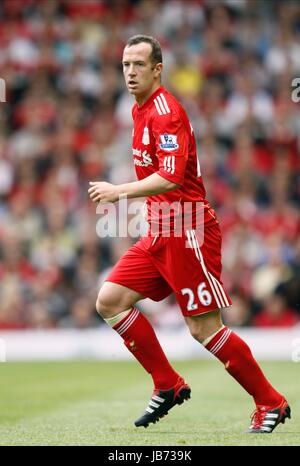 CHARLIE ADAM Liverpool FC ANFIELD LIVERPOOL ENGLAND 13 Agosto 2011 Foto Stock