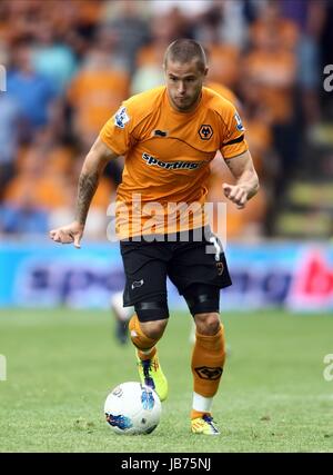 MICHAEL KIGHTLY WOLVERHAMPTON WANDERERS FC WOLVERHAMPTON WANDERERS FC WOLVERHAMPTON INGHILTERRA 21 Agosto 2011 Foto Stock