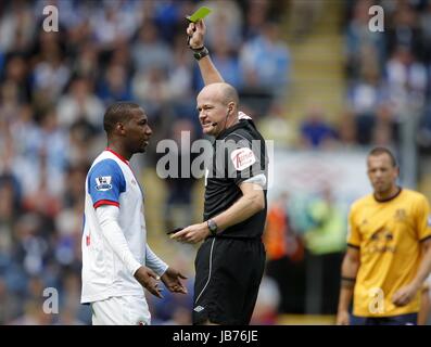 JUNIOR HOILETT & LEE MASON Blackburn Rovers FC EWOOD PARK BLACKBURN INGHILTERRA 27 Agosto 2011 Foto Stock