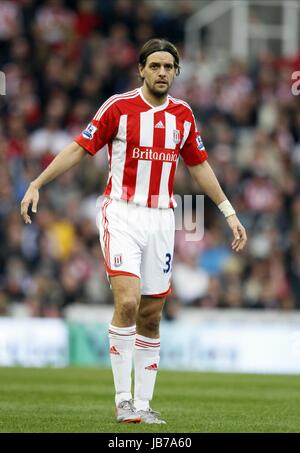 JONATHAN WOODGATE Stoke City FC Stoke City FC Il Britannia Stadium di Stoke-on-Trent Inghilterra 24 Settembre 2011 Foto Stock