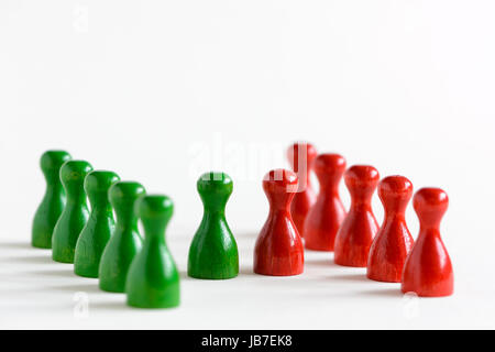 Il confronto di qualità superiore Foto Stock