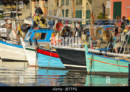 Barche da pesca Foto Stock